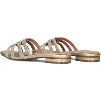 Bibi Lou Dames Slippers 877z94hg - Goudkleurig - Maat 39