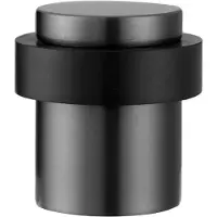 Intergriff Deurstopper voor vloermontage 30x40mm gun metal PVD gecoat