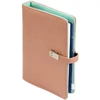 Kalpa 1311-72 Pocket Ringband Planner Pastel Roze Groen 1 week per 2 paginas 2026-2027-2028
