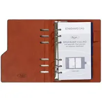 Kalpa 1116-60 Clipbook Personal Ringband Planner Pullup Zwart 1 week per 2 paginas 2026-2027-2028