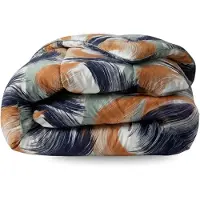 Zelesta Comfort Design Urban Brush 140x200 - Dekbed zonder overtrek - Wasbaar dekbed - Hoesloos dekbed - 2 in 1 Dekbed met vaste overtrek