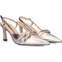 Stefano lauran Dames Hakken 77212 - Goudkleurig - Maat 39