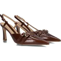 Stefano lauran Dames Hakken 77212 - Bruin - Maat 40