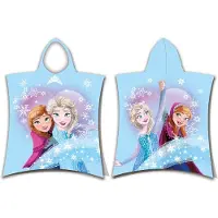 Disney Frozen Poncho Winter Fun - 50 x 115 cm - Katoen