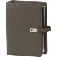 Kalpa 1111-17 Personal Ring Agenda Grijs 1 week per 2 paginas 2026-2027-2028