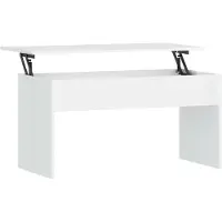 vidaXL Salontafel, wit, 102x50,5x52,5 cm, houtvezel