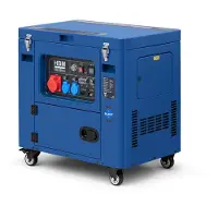 HBM diesel aggregaat, generator 532 cc dieselkrachtstroom 230/400V 7000W