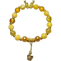 Fashion Jewelry Facetkralen armband met sterrenbeeld bedel maagd en vlinders