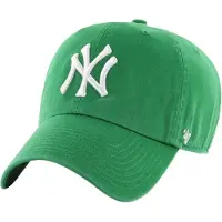 47 Brand New York Yankees MLB Clean Up Jr Cap, voor een jongen, Groen, Pet, maat: One size