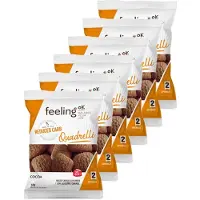 Feeling Ok | Quadrelli Cacao | 6 stuks | 6 x 50g