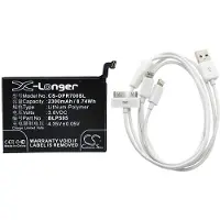 123accu OPPO BLP595 accu (2300 mAh, huismerk)