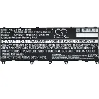 123accu Dell 0WGKH / H91MK / Y50C5 accu (7.4 V, 30 Wh, 4050 mAh, huismerk)