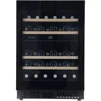 Wine Klima D46-OB78 - Push - Wijnklimaatkast - Onderbouw - 2 Zones - 46 flessen