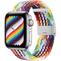 Mobigear Braided - Apple Watch Series 1 (38mm) Bandje Nylon Klemsluiting