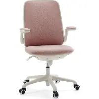 Hjh OFFICE Kinderdraaistoel / Kinderbureaustoel SWIVELO Stof roze