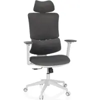 MyBuero Bureaustoel / draaistoel ERGOMY WF stof grijs