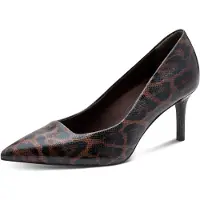 Tamaris Pumps kastanjebruin / zwart