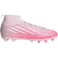 Adidas F50 Sparkfusion League Gras / Kunstgras Voetbalschoenen (MG) Kids Roze Wit