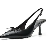 Bershka Slingpumps zwart