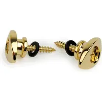 Daddario Elliptical End Pins Gold