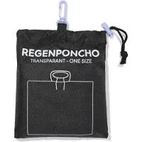 HEMA Herbruikbare regenponcho transparant