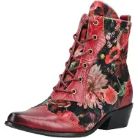 LAURA VITA Veterlaarsjes gemengde kleuren / rood