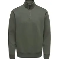Only & Sons Sweatshirt 'ONSCeres' donkergroen