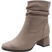 Tamaris Enkellaarsjes taupe