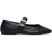 Tommy Hilfiger Ballerina met riempjes zwart