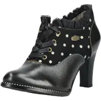 LAURA VITA Pumps met hoge voorkant zwart / wit
