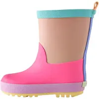 Next Regenlaarzen donkerbeige / turquoise / pink