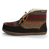 Minnetonka Boots 'Torrey' bruin / geel / jade groen / rood / zwart