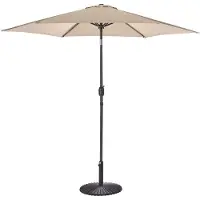Beliani VARESE - Parasol - Zandbeige - 270 cm - Polyester