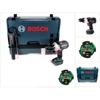 Bosch GSB 18V-85 C accu-klopboorschroevendraaier 18 V 85 Nm 1/2" borstelloos + connectiviteitsmodule + L-Boxx ( 06019G0302 ) - zonder accu, zonder oplader