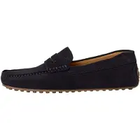 Hackett London Mocassins 'Saddle' navy