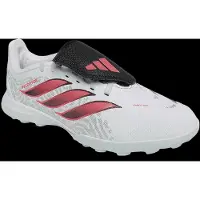 Adidas Sportschoen 'Predator League' lichtgrijs / framboos / zwart / wit