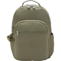 Kipling Basic Seoul Dagrugzak 44 cm Laptopvak olijf