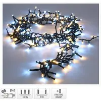 SELF IMPORT AGENCIES LED-lichtketting met 560 lampen, warmwit en koudwit licht, met timer en 8 functies, geschikt voor buitengebruik