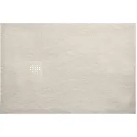 Wiesbaden Stonea Douchebak 100x120cm Composiet - Beige - Composietsteen - Douche, Douchebakken - 8721214114735