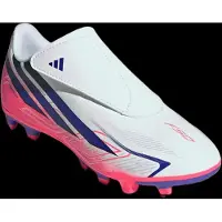 Adidas F50 Hyperfast Club Velcro Fg/mg Junior Football Boots Wit EU 31 1/2 Kinderen