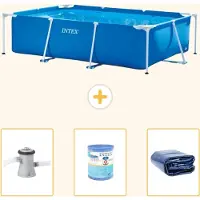 Intex Rechthoekig zwembad - 260x160x65 cm - 4-delig - Model S21250