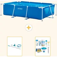 Intex Rechthoekig zwembad - 260x160x65 cm - 3-delig - Model S22346