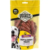 Voskes Hondensnacks Original Lamsworstjes Lam & Kip 350 Gr