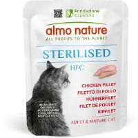 Almo Nature 24x Hfc Sterilised Kattenvoer Kipfilet 50 Gr