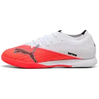 Puma ULTRA NITRO 7 MATCH IT voetbalschoenen, Zwart/Rood/Wit, Maat 42