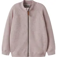Name it Gebreid vest purper
