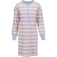 Ringella Katoenen dames nachthemd fjord blauw | Maat 36