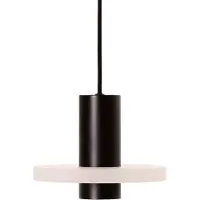 Frandsen hanglamp Flake, matzwart, Ø 19 cm, stekker Flake, zwart, Keuken, Kunststof, Design, hanglamp