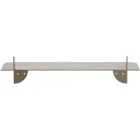AYTM Aedes wandplank Taupe, 60 cm