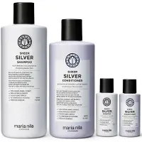 Maria Nila Sheer Silver Set - 350+300+100+100ml
